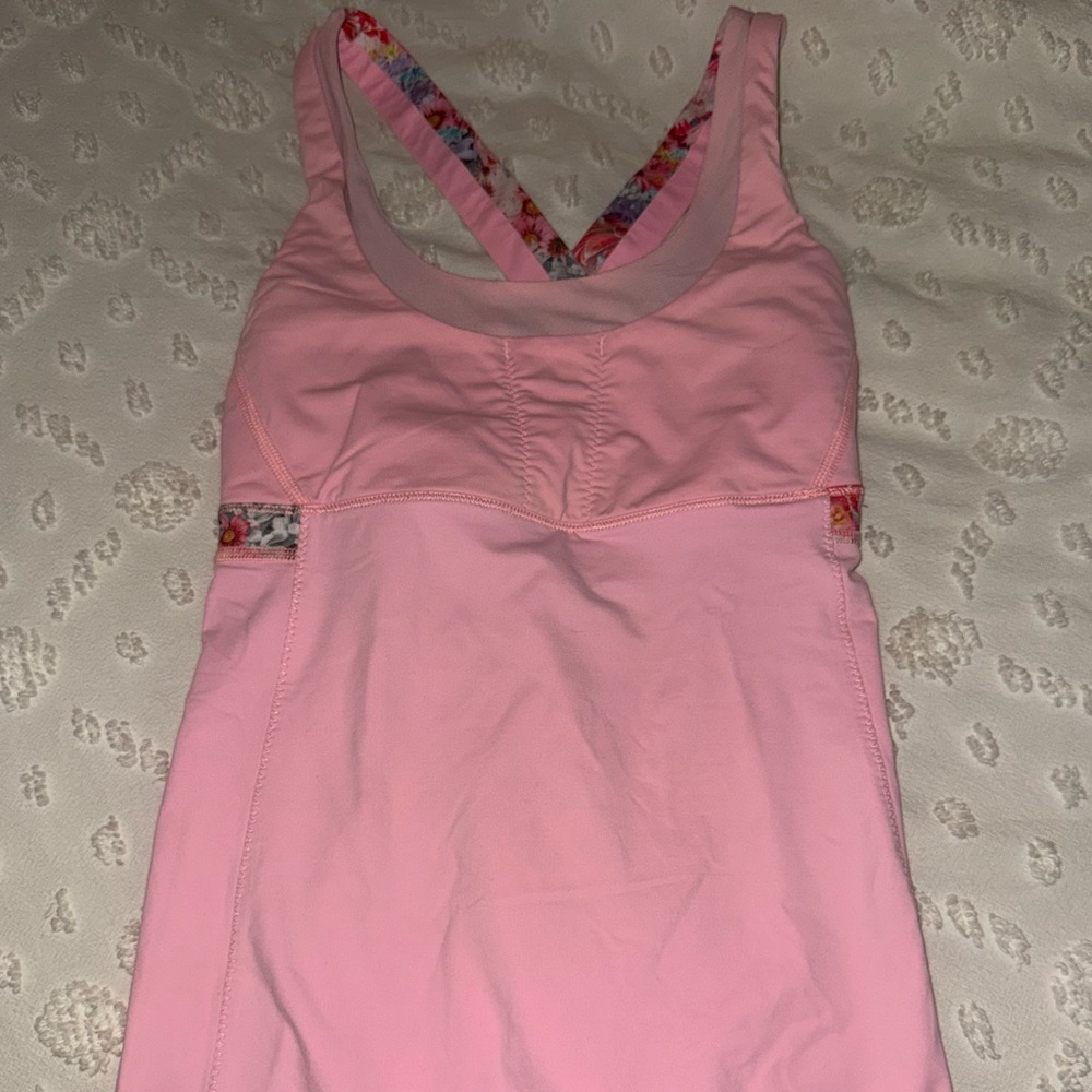 vintage LULULEMON Athletica Pink Tank Top